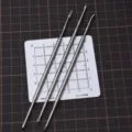 Juego de herramientas de escultura de arcilla de acero inoxidable para muñecas. - Juego de 3 piezas