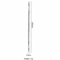 Rostfreier Stahl doppelseitiges Schnitzwerkzeug Praezision Ton Skulptur Messer Zubehoer - Doppelendiges Öffnungsmesser / Nr. 1 (Doppelendiges Öffnungsmesser)