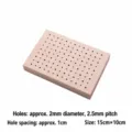 Large wooden clay drying board armature 15x10cm oven safe polymer clay sculpting tool - L
