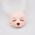 Stampo in silicone per viso bambola BJD argilla morbida fondente fai da te circa 4x4.5cm - Stampi in silicone per viso di bambola BJD