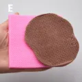 Silikonform mit Strickmuster fuer Ton, Fondant und DIY Bastelprojekte einfach. - Stil E