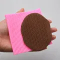 Silikon Form Strickmuster für DIY Ton und Backkuchen Dekoration mit rosa Design. - Stil F