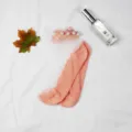 Calcetines transparentes de cristal para mujer verano calcetines finos de perlas rosa - Talla única / Rosa carne