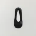 Women's ice silk low cut invisible boat socks summer thin breathable anti slip black socks. - One Size 35-39 / Black