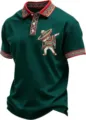 Men's Short Sleeve Polo Shirt 3D Print Mexican Style Casual Golf Shirt Summer Top - ML26112205-42 / 3XL
