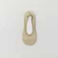 Ice silk boat socks women anti-slip low cut summer thin invisible socks cotton bottom. - One Size 35-39 / Green