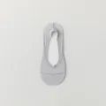 Women ice silk invisible boat socks breathable mesh low cut shallow socks summer grey - One Size 35-39 / Gray