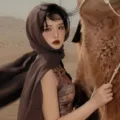 Foulard in garza di cotone e lino marrone sciarpa protezione solare deserto hijab - 14# Marrone scuro