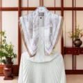 Elegant white paisley silk square scarf for women, stylish fashion neckerchief for spring. - 64#-Off-White Large Paisley