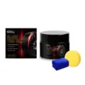 RAYHONG zwarte bandenwas set met spons en doek, 50g autobanden onderhoud glans. - 50g Set / Zwart