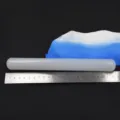 Witte plastic deegroller voor superlichte klei, harsklei, zachte keramiek DIY ambachten tool. - Stijl A