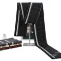 Winter warm knit wool scarf with classic black and white grid pattern for men and women. - W10-101