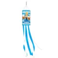 Oktoberfest German beer festival windsock hanging decoration outdoor party blue white banner - Style 2 (J-0604-2)