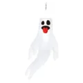 Halloween ghost windsock outdoor hanging decoration white spooky windsock for party yard - Halloween Ghost Flag Style 3 (Y-00671-3) / 1 Piece