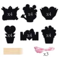 Set de adornos colgantes para rascar de bricolaje para el día de la madre con cintas - Estilo del Día de la Madre (L-00422) / Juego de 24 Piezas