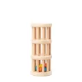 Kleinkind Holz Regenmacher Spielzeug sensorische Training rollende Perle Zylinder Musikinstrument - Dreilagig