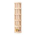 Wooden rainmaker toy for toddlers, early sensory musical instrument and stress relief toy for kids. - 5 Tiers