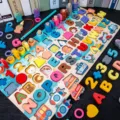 Wooden 7-in-1 educational toy for kids, preschool learning numbers letters and magnetic fishing. - 7-in-1 Traffic Counting Boards