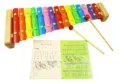 15-note wooden glockenspiel xylophone toy for kids early musical education with mallets and song cards - Beechwood 15-Note Xylophone