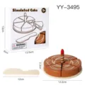 Holz Simulationskuchen Schneidespielzeug Set für Kinder, frühe Bildung Spielküche Geschenk Idee. - Käse
