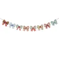 Christmas party hanging bow garland decoration banner variant festive layout props - Bowknot Banner - Style 3 (L-00375-3)