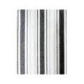 Torchon de cuisine en coton raye style nordique, chiffon noir blanc beige variete - Noir