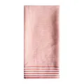 Rood en wit geweven keukendoek, katoenen servet in Scandinavische stijl voor huishoudelijk gebruik. - Karameloranje