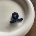 Kleine Acetat Haarspange für Damen, dunkelblaue Mini Haarklammer für den täglichen Gebrauch. - Dunkelblau (1#)