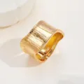 Variante molletta capelli metallica onda dorata irregolare, accessorio moda elegante - Stile I / Oro