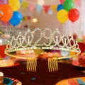 Sparkling rhinestone number 29 birthday tiara crown with hair combs for party celebration. - 29 Years Old