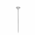 Diamond Head Straight Pins Floral Corsage Pins Craft Sewing Pins 100 Pieces 38mm Length - Diamond Floral Pin / 100pcs Pack