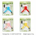 Dispenser d'acqua sospeso per animali domestici gatto cane bottiglia set variante - Doppio Ugello Confezione Blister / Giallo