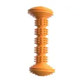 Jouet à mâcher pour chien en TPR orange, bâton de nettoyage des dents interactif pour chiot - Orange
