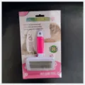 Professional pet grooming kit with slicker brush and comb for dog and cat deshedding - L / Blister Pack / Rose Red