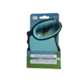 Automatic retractable dog leash in light blue 3m length for small and medium dogs - Light Blue Cardboard Pack