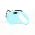 Hellblaue automatische ausziehbare Hundeleine mit ergonomischem Griff für Haustiere - 535 Himmelblau