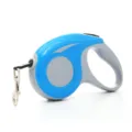 Professionelle blau-graue automatische ausziehbare Hundeleine mit robustem Metallclip - 208 Blau im Beutel