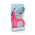 Automatische ausziehbare Hundeleine in Pink und Grau, 5 m Länge, in Originalverpackung - 208er-Kartenpackung Rosa