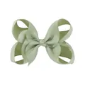 Lazo para el pelo de cinta de falla en verde salvia, accesorio de moda para niñas - Verde Salvia (567)