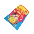 Interactive cat crinkle bag tunnel toy featuring a funny potato chips packaging design - Cheese Flavor / Standard