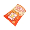 Fun cat tunnel bag toy with crinkle paper, snack bag design for indoor cats - Chicken Cheese Flavor / Standard