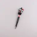 Weihnachten Pinguin Perlen Kugelschreiber süß Silikon Stift festlich Geschenk Artikel - Schwarzer Pinguin