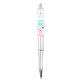 DIY beaded ballpoint pen creative handmade cartoon 3D animal silicone pen cute stationery - Lamb