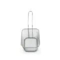 Stainless steel square french fries frying basket mesh strainer for restaurant kitchen use. - L / Original Color