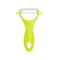 Green handle ceramic fruit peeler kitchen tool with sharp blade for vegetable peeling gadget - Green Peeler