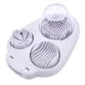 Multi-functional egg slicer 3-in-1 kitchen tool for boiled eggs and century eggs. - PP Bag