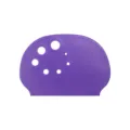 Rascador de pasteles de plástico morado con escala de medida, herramienta de repostería. - Púrpura