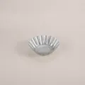 Silver fluted tart mold baking pan 7.5cm diameter nonstick metal mini pie tin for oven use - 7.5cm Silver Egg Tart Molds