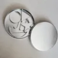 Juego de moldes para galletas de acero inoxidable con caja de almacenamiento redonda - Juego de 6 piezas en caja grande