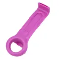 Apribottiglie multifunzionale in plastica colorata e supporto per telefono creativo. - Viola